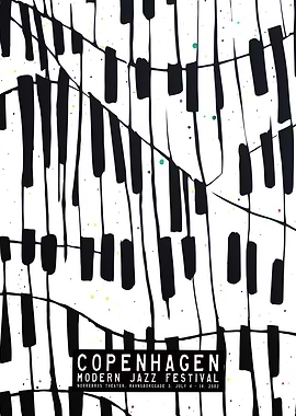 Copenhagen Jazz Poster