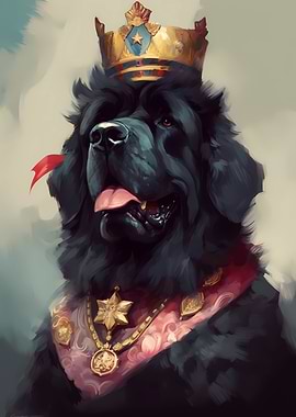 Newfoundland Dog Illusory