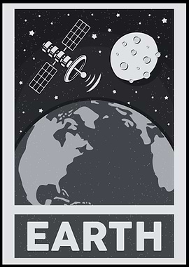 Earth Retro Style