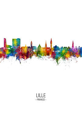 Lille Skyline France