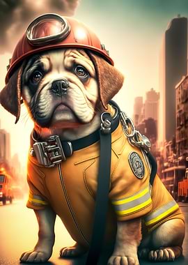 Dog Firefighter