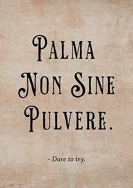 Latin Quote Dare to Try