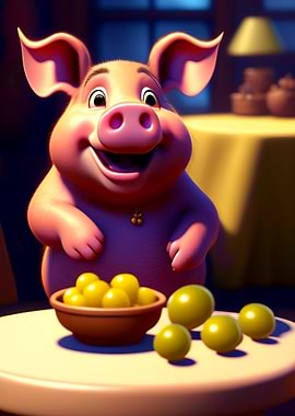 PIGS EAT GRAPES