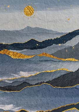 Sun In The Blue Mountain