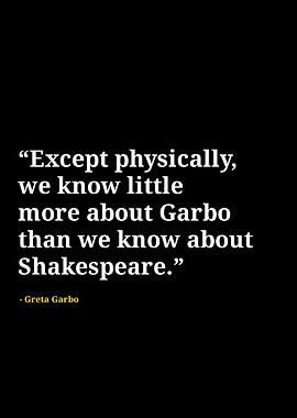 greta garbo quotes