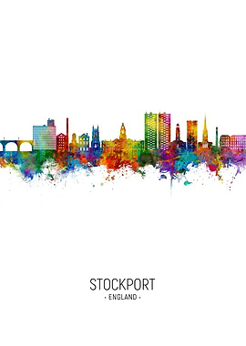 Stockport Skyline England