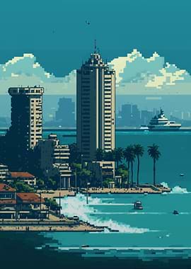 Mersin Pixel Art
