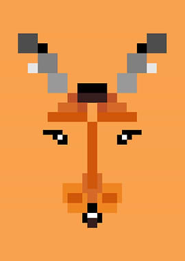 Animal pixel art