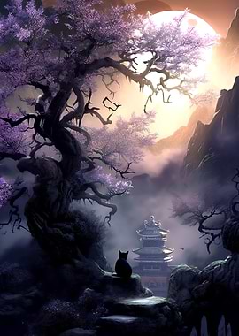 Cherry blossoms Landscape