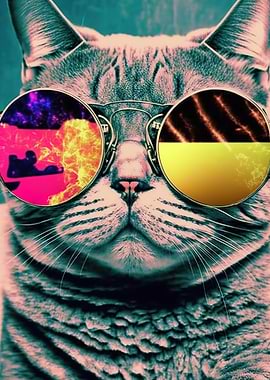 cat neon
