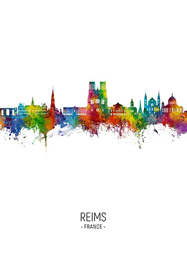 Reims Skyline France