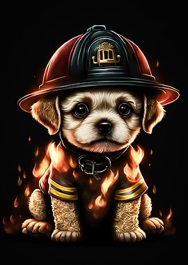 Dog Firefighter