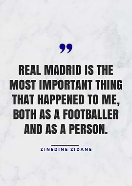 Zinedine Zidane quotes