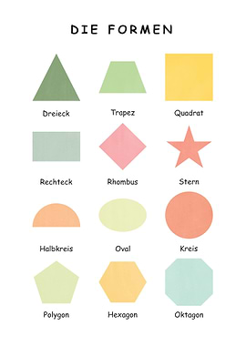 Kinderzimmer Die Formen