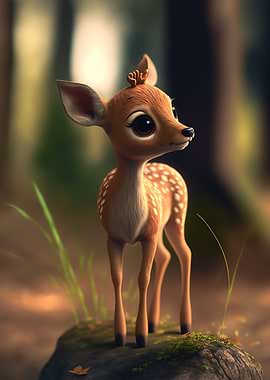 cute Fawn