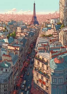 Eiffel Tower in Paris