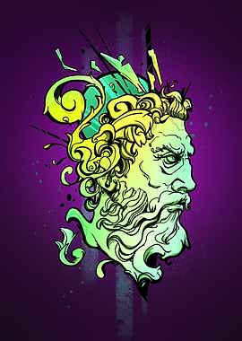 Greek Statue Vaporwave