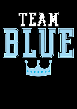 Team blue crown