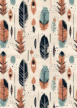 Bohemian Pattern Boho Art