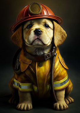 Dog Firefighter