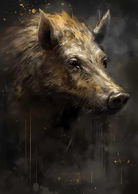Wild Boar Pretty