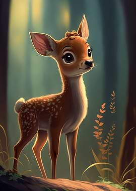 cute Fawn