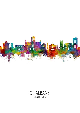 St Albans Skyline England