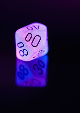 Dice for board game