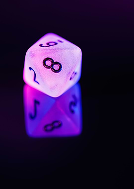 Dice for board game