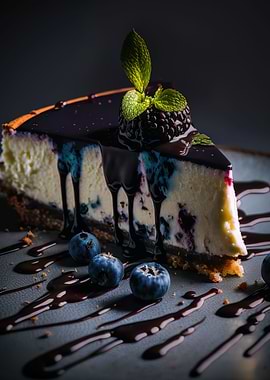 blueberry cake