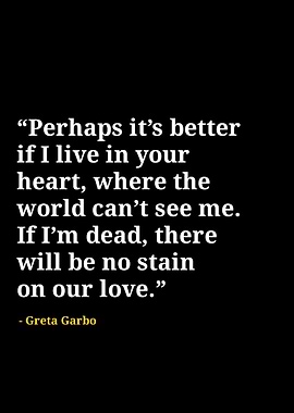 greta garbo quotes