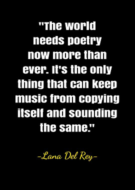 World Need Poetry Quotes