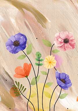 Abstract Painting Pastel 6