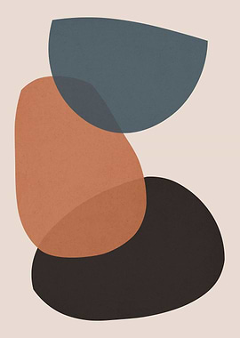 Minimalist watercolor E