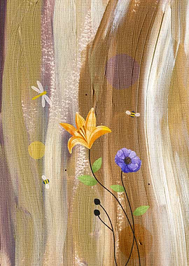 Abstract Painting Pastel 4