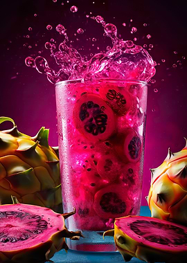 Dragonfruit cocktail