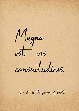 Latin Quote Great Power