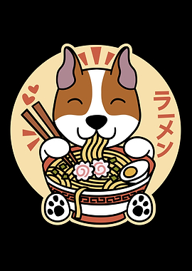 Amstaff Dog Ramen