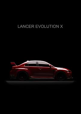 Lancer Evo Red Dark