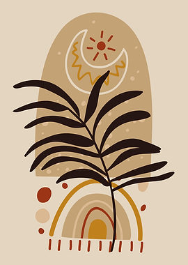 Boho Minimalist Artwork