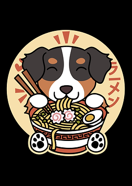 Australian Shepherd Ramen