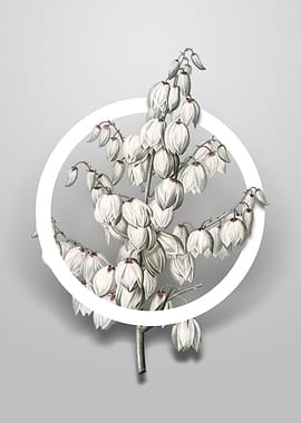 Vintage Aloe Yucca Flower