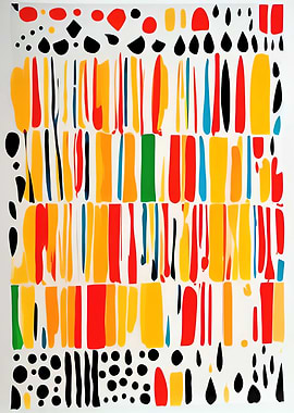 Modernist Abstract Poster