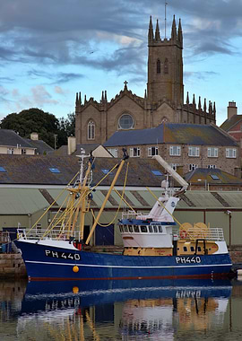 Fishing boat in Penzance