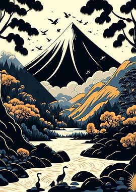 mountains nature landscape