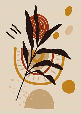 Bohemian Minimalist Art