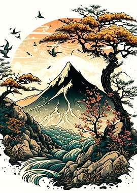 mountains nature landscape