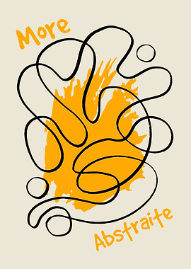 More Abstraite Yellow