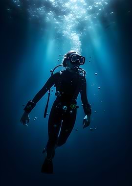 Female Scuba Diver