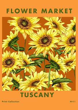 Flower Market Tuscany